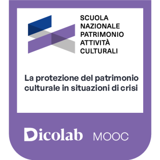 Open Badge: Protezione del patrimonio culturale in situazioni di crisi